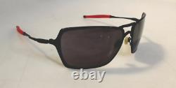 Oakley Men's Inmate Ducati Matte Black Grey Iridium Lens 24-081 Sunglasses Rare