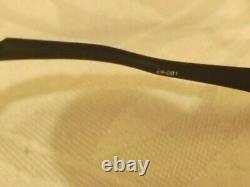Oakley Men's Inmate Ducati Matte Black Grey Iridium Lens 24-081 Sunglasses Rare