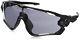 Oakley Men's Jawbreaker Oo9290-01 Shield Sunglasses, Polished Black, 131 Mm