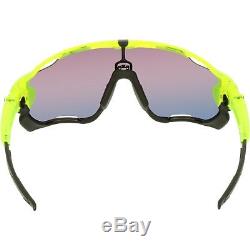 Oakley Men's Jawbreaker OO9290-11 Green Shield Sunglasses
