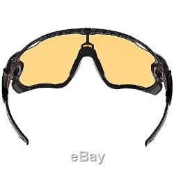 Oakley Men's Jawbreaker OO9290-25 Black Shield Sunglasses