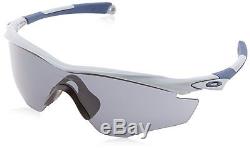Oakley Men's M2 Frame Sunglasses Polished Fog/Grey Lens