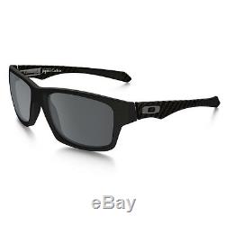 Oakley Men's Matte Black Jupiter Carbon Sunglasses with Iridium Lenses