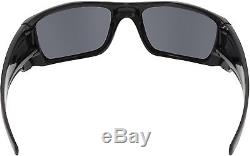 Oakley Men's Mirrored Fuel Cell OO9096-66 Black Wrap Sunglasses