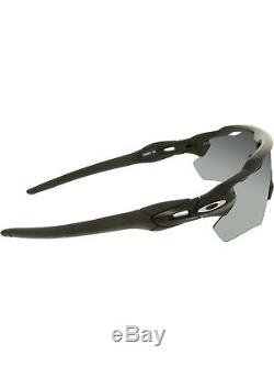 Oakley Men's Mirrored Radar Ev Path OO9208-01 Black Shield Sunglasses