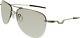Oakley Men's Mirrored Tailpin Oo4086-07 Silver Aviator Sunglasses
