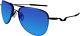 Oakley Men's Mirrored Tailpin Oo4086-08 Black Aviator Sunglasses