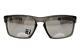 Oakley Men's Oo9262 Sliver Polarized Rectangular Sunglasses, 57 Mm