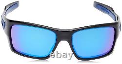 Oakley Men's OO9263 Turbine Rectangular Sunglasses Black/Prizm Golf, 65 mm