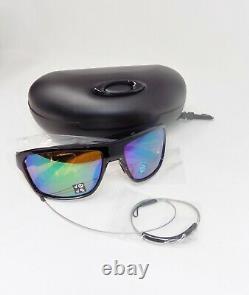 Oakley Men's OO9416 Split Shot Matte Black Prizm Rectangular Sunglasses NEW FREE