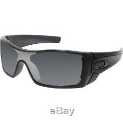 Oakley Men's Polarized Batwolf OO9101-35 Black Wrap Sunglasses