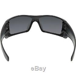 Oakley Men's Polarized Batwolf OO9101-35 Black Wrap Sunglasses