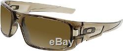 Oakley Men's Polarized Crankshaft OO9239-07 Brown Rectangle Sunglasses