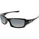 Oakley Men's Polarized Fives Squared Oo9238-06 Black Rectangle Sunglasses