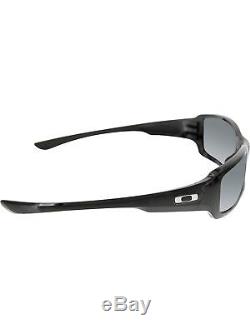 Oakley Men's Polarized Fives Squared OO9238-06 Black Rectangle Sunglasses
