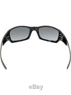 Oakley Men's Polarized Fives Squared OO9238-06 Black Rectangle Sunglasses