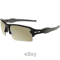 Oakley Men's Polarized Flak 2.0 OO9188-12 Grey Rectangle Sunglasses