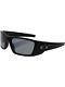 Oakley Men's Polarized Fuel Cell Oo9096-05 Black Rectangle Sunglasses