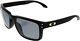 Oakley Men's Polarized Holbrook Oo9102-17 Black Square Sunglasses