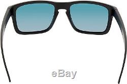 Oakley Men's Polarized Holbrook OO9102-51 Black Rectangle Sunglasses