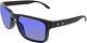 Oakley Men's Polarized Holbrook Oo9102-52 Black Square Sunglasses