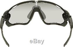 Oakley Men's Polarized Jawbreaker OO9290-07 Black Shield Sunglasses