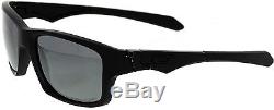 Oakley Men's Polarized Jupiter OO9135-09 Black Rectangle Sunglasses