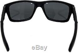 Oakley Men's Polarized Jupiter OO9135-09 Black Rectangle Sunglasses