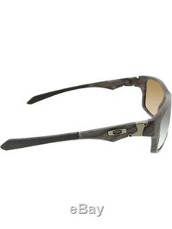 Oakley Men's Polarized Jupiter Squared OO9135-07 Grey Rectangle Sunglasses