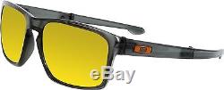 Oakley Men's Polarized Sliver F OO9246-06 Black Square Sunglasses
