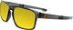 Oakley Men's Polarized Sliver F Oo9246-06 Black Square Sunglasses