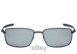 Oakley Men's Polarized Square Wire OO4075-05 Black Sunglasses OO4075 05