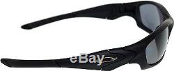 Oakley Men's Polarized Straight Jacket 24-124 Black Wrap Sunglasses