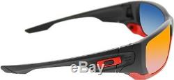 Oakley Men's Polarized Style Switch OO9194-24 Black Rectangle Sunglasses