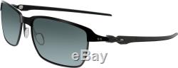 Oakley Men's Polarized Tinfoil OO6018-02 Black Rectangle Sunglasses