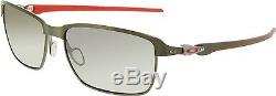Oakley Men's Polarized Tinfoil OO6018-06 Gunmetal Rectangle Sunglasses