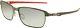 Oakley Men's Polarized Tinfoil Oo6018-06 Gunmetal Rectangle Sunglasses