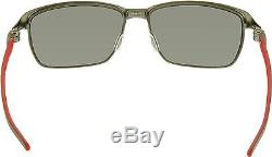 Oakley Men's Polarized Tinfoil OO6018-06 Gunmetal Rectangle Sunglasses