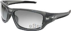 Oakley Men's Polarized Valve OO9236-06 Grey Wrap Sunglasses