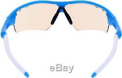 Oakley Men's Radar Path 09-751 Blue Semi-Rimless Sunglasses
