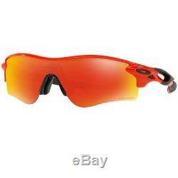 Oakley Men's Radarlock Path Sunglasses Infrared withPrizm Ruby Lens OO9206 45