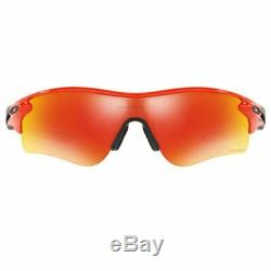 Oakley Men's Radarlock Path Sunglasses Infrared withPrizm Ruby Lens OO9206 45