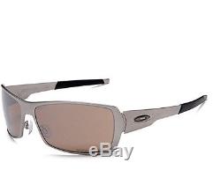 Oakley Men's Spike Titanium Iridium Sunglasses, Titanium Frame/Titanium Lens