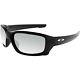 Oakley Men's Straight Link Oo9331-14 Black Wrap Sunglasses