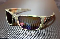 Oakley Men's Sunglasses new Fuel Cell Woodland Camo, Shallow Blue(Iridium Polar)