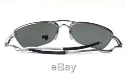 Oakley Men's Tailhook Sunglasses Titanium/Titanium Iridium Polarized Lens