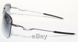 Oakley Men's Tailpin OO4086-01 Aviator Sunglasses, Lead/Black Iridium Lens, 61 m