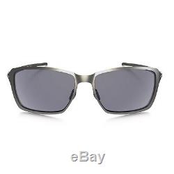 Oakley Men's Tincan Carbon Chrome Grey Sunglasses OO6017-01