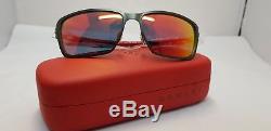 Oakley Men's Tincan Carbon Ferrari Sunglasses Carbon Frame Ruby Iridium Lens OO6