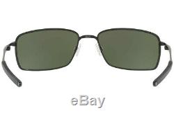 Oakley Men sunglasses Square Wire OO4075-13 Polished Black / PRIZM Black Iridium